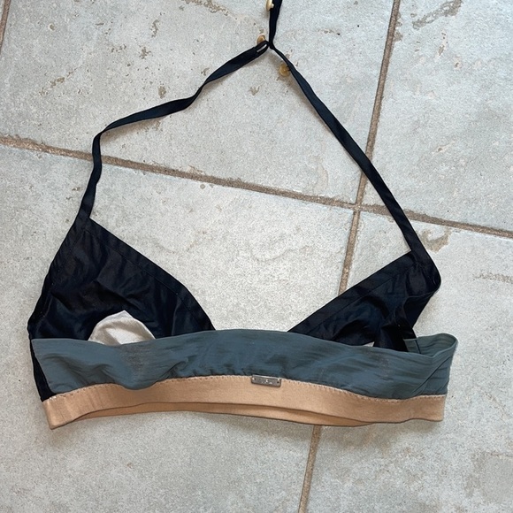 VPL swimwear Small adjustable bikini bra top Colorblock jewel tones - Picture 3 of 5